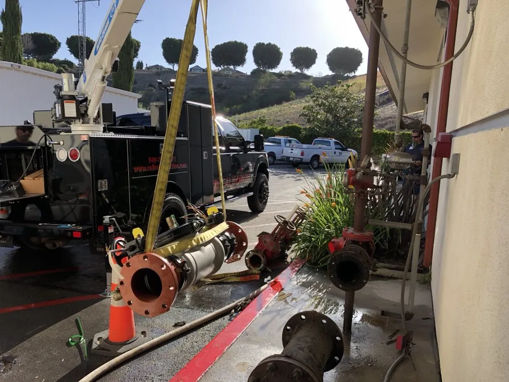 Slide of California Fire Protection and Backflow