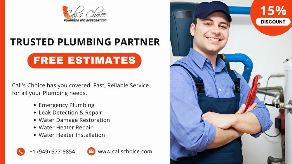 Slide of Cali's Choice Plumbing & Restoration