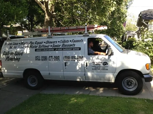 Call & Save Plumbing Logo