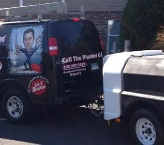 Slide of CALL THE PLUMBER