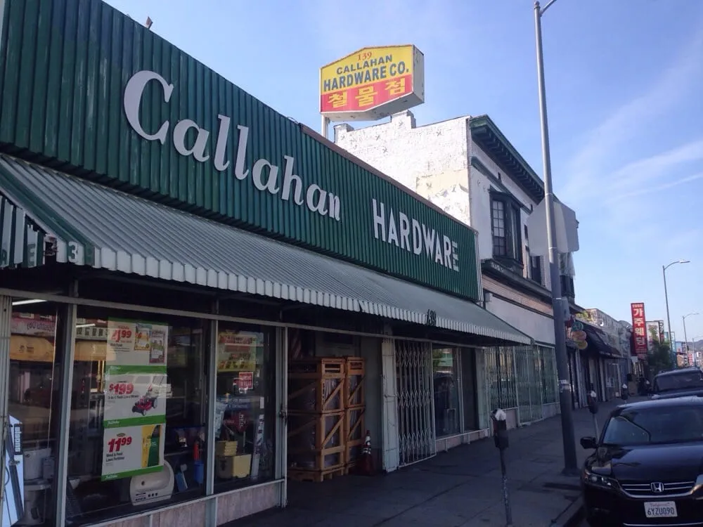 Slide of Callahan Hardware