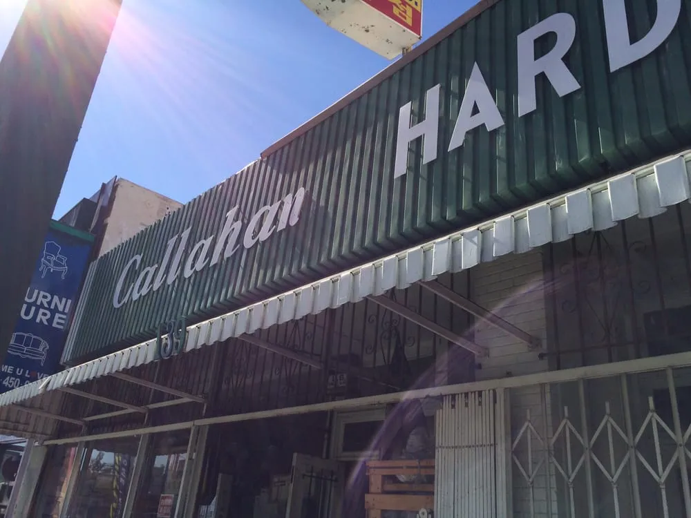 Slide of Callahan Hardware