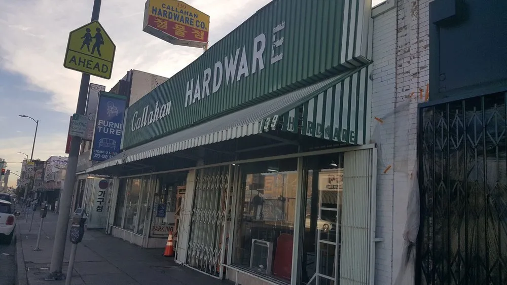 Slide of Callahan Hardware