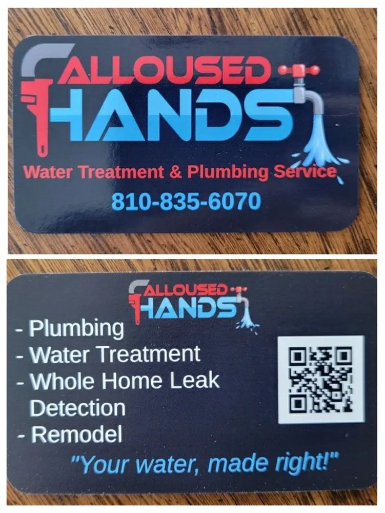 Top-rated plumbing repair experts serving Grand Blanc, MI - Calloused Hands Water Treatment & Plumbing Service