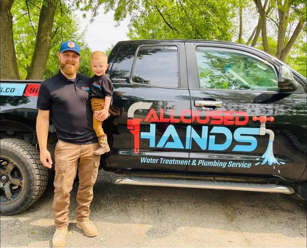 Professional drain cleaning in Grand Blanc, MI by Calloused Hands Water Treatment & Plumbing Service