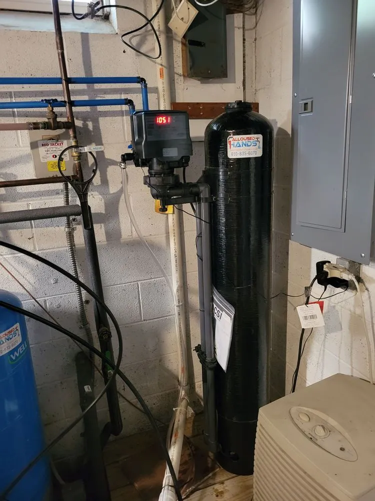 Slide of Calloused Hands Water Treatment & Plumbing Service