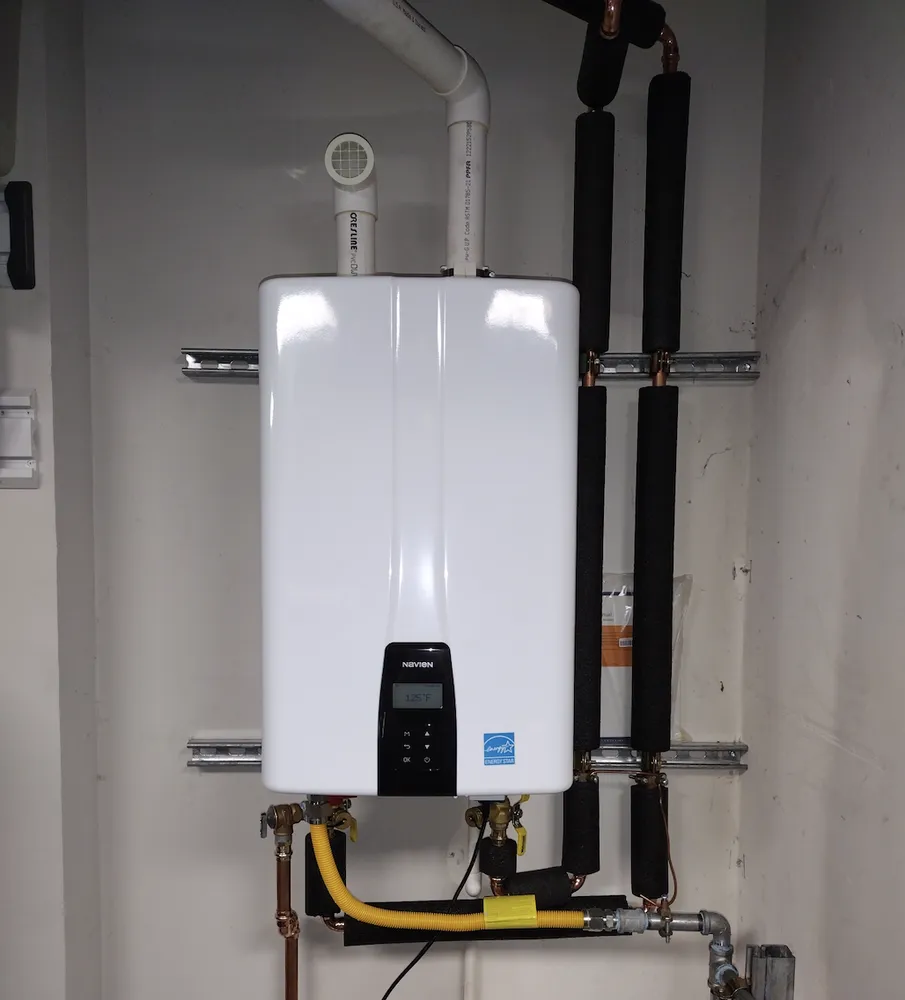 Slide of Calvary Piping