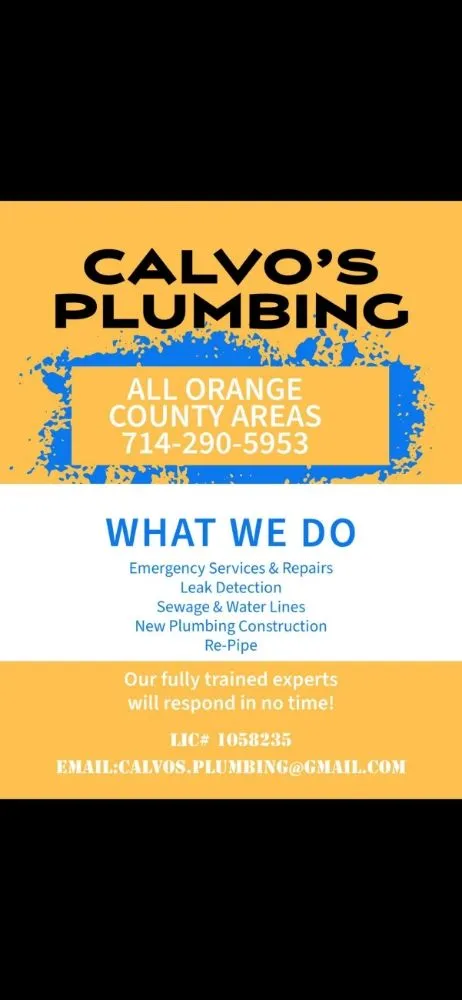 Slide of Calvo’s Plumbing