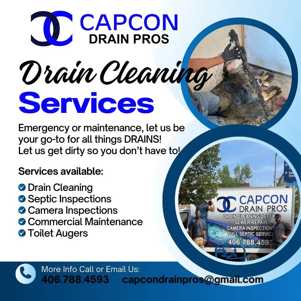 Slide of Capcon Drain Pros