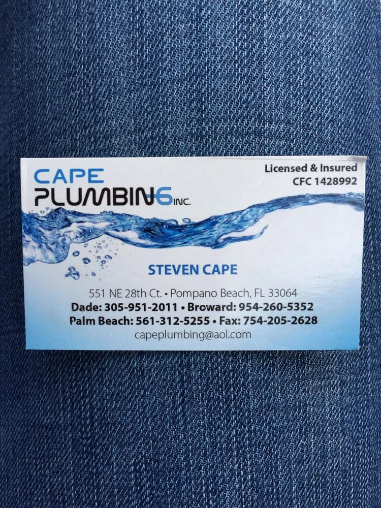 Slide of Cape Plumbing