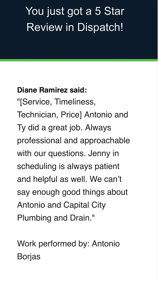 Slide of Capital City Plumbing and Drain