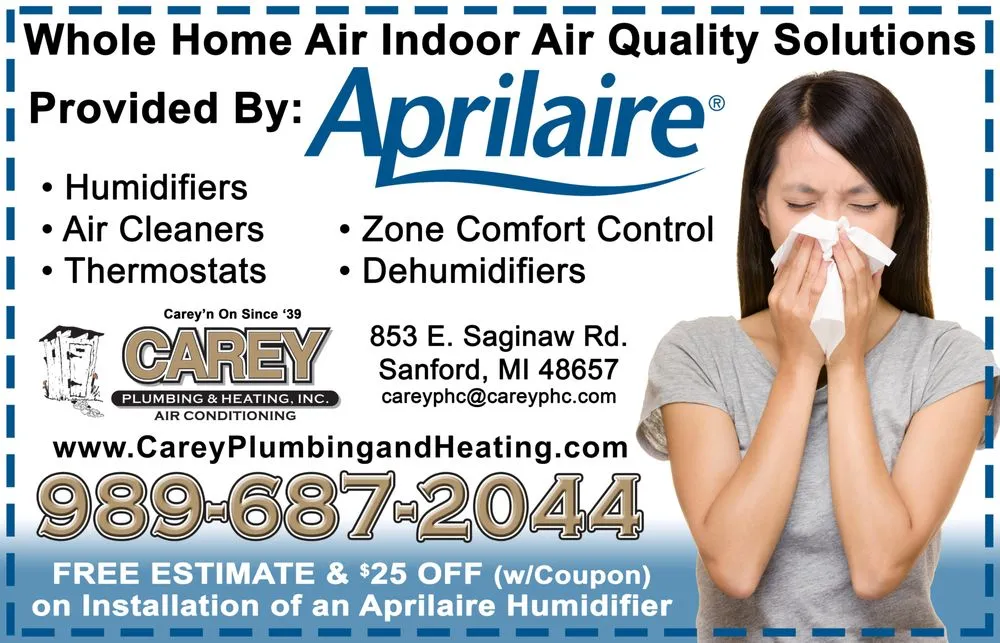 Emergency leak detection in Sanford, MI by Carey Plumbing & Heating