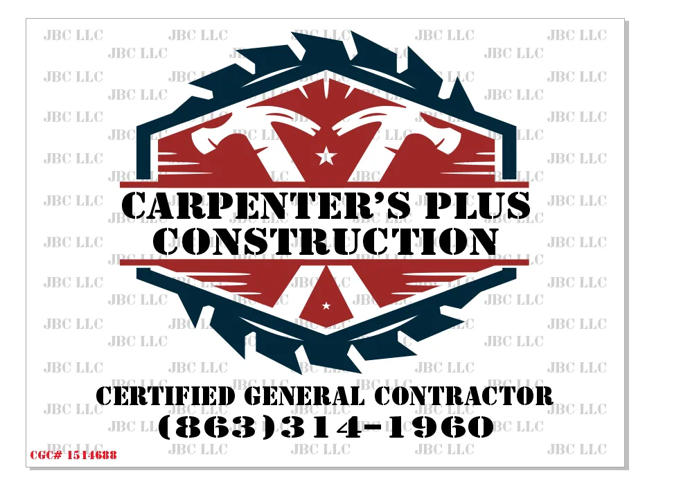 Slide of Carpenter's Plus Construction