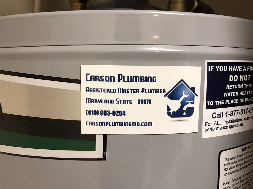 Slide of Carson Plumbing