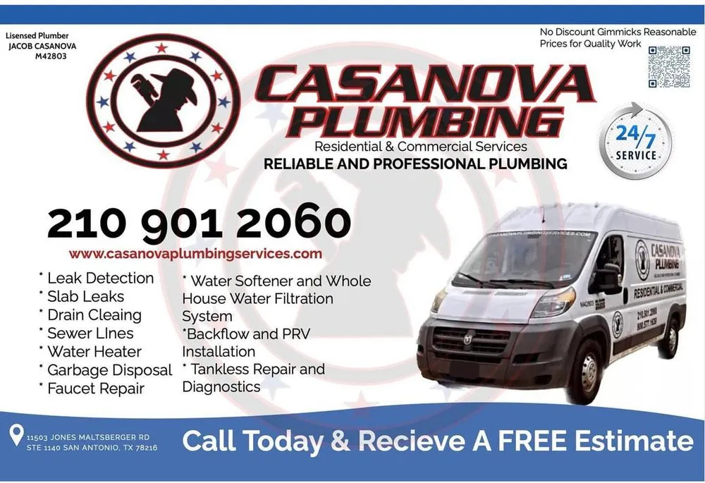 Slide of Casanova Plumbing