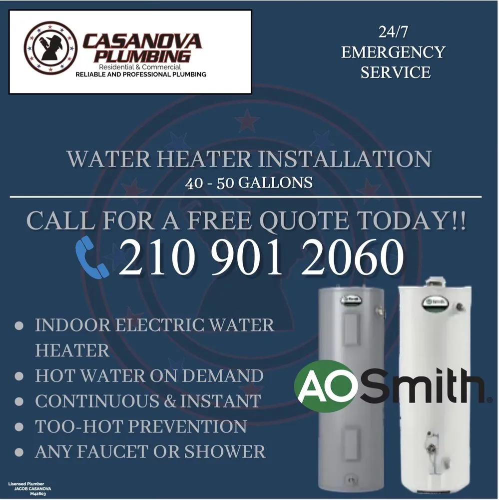 Slide of Casanova Plumbing