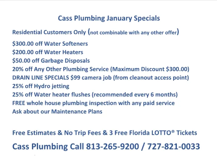 Slide of Cass Plumbing