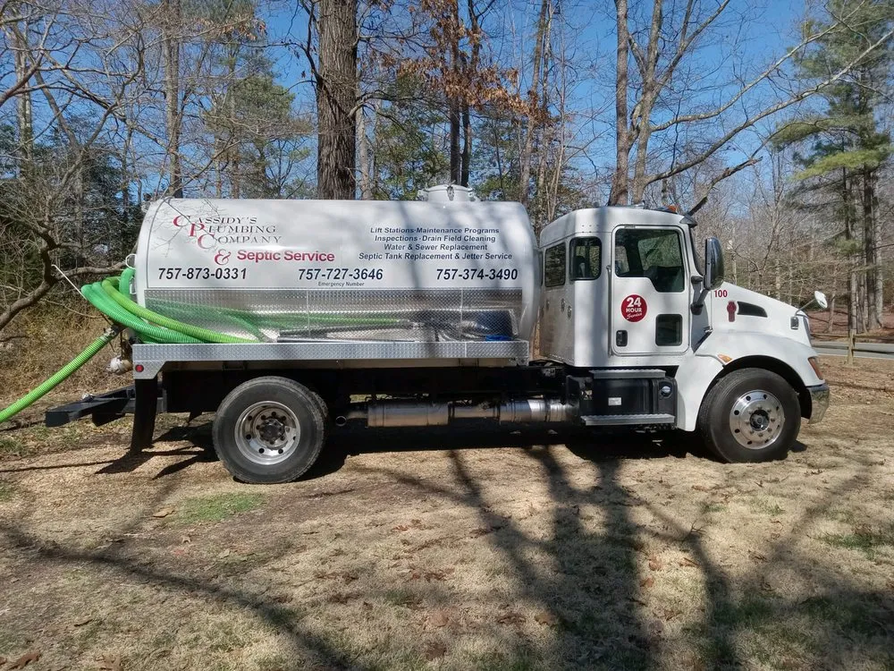 Slide of Cassidy's Plumbing & Septic