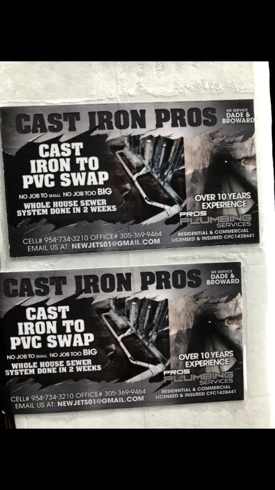 Slide of Cast Iron Pros