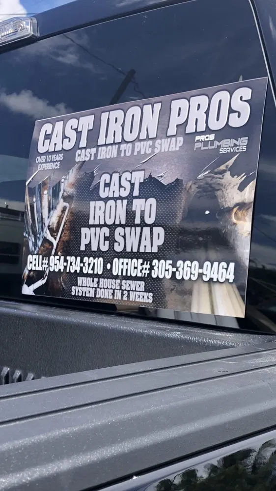 Slide of Cast Iron Pros