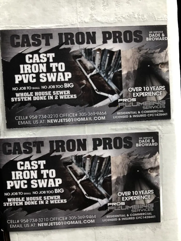 Slide of Cast Iron Pros