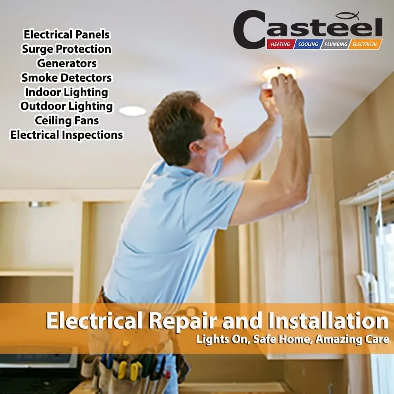 Expert emergency plumbing experts serving Lawrenceville, GA - Casteel Heating, Cooling, Plumbing & Electrical