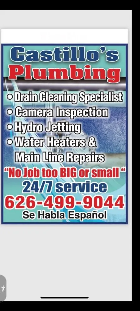 Slide of Castillo's Plumbing