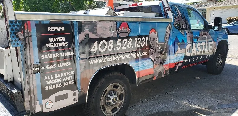 Slide of Castle Plumbing