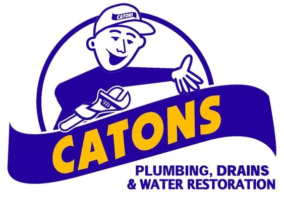 Catons Plumbing Drain & Water Cleanup Logo