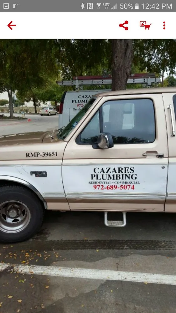 Slide of Cazares Plumbing