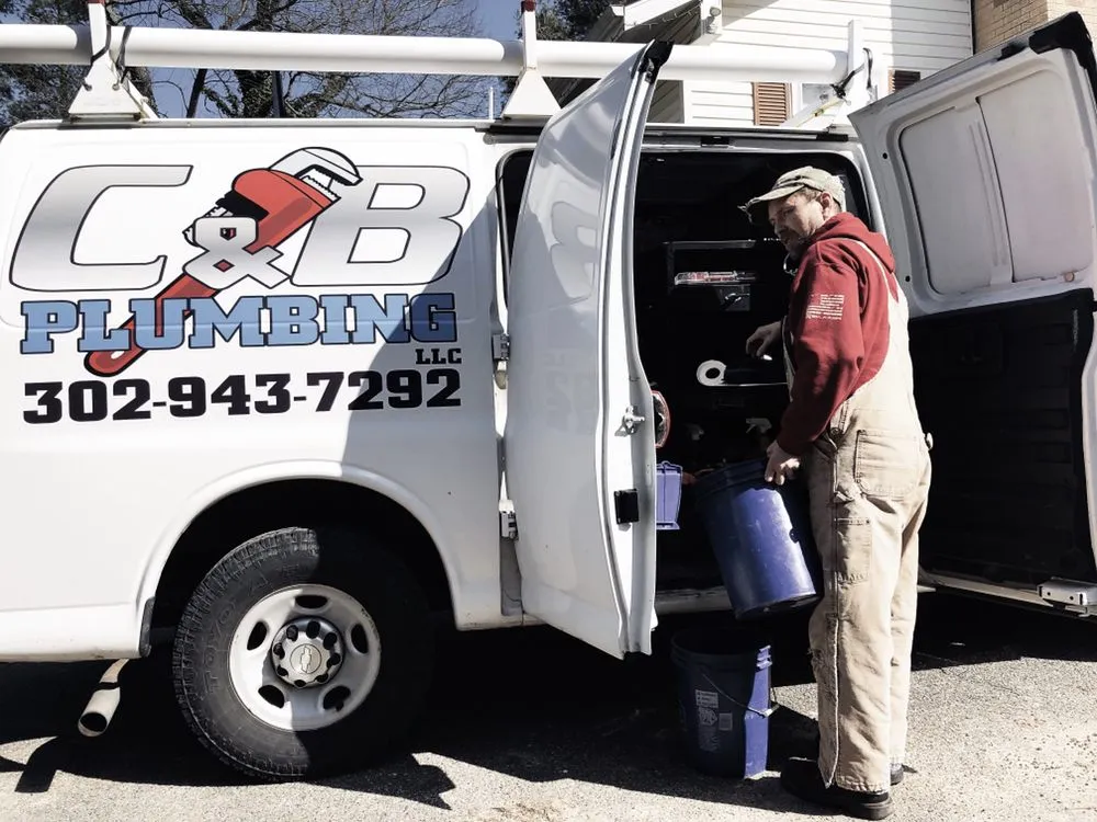 Slide of C&B Plumbing