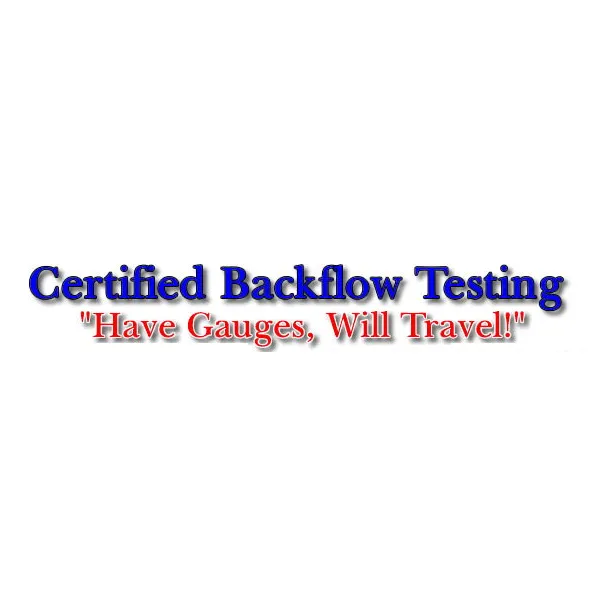 Slide of CBT-Certified Backflow Testing