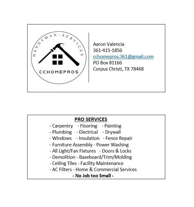 Slide of CC Home Pros - Handyman Services 