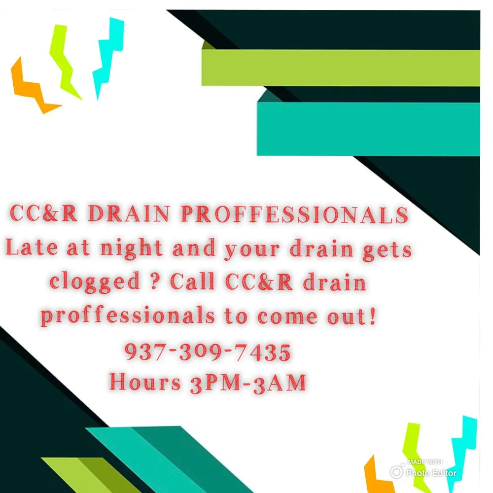 Slide of CC&R Drain Proffessionals