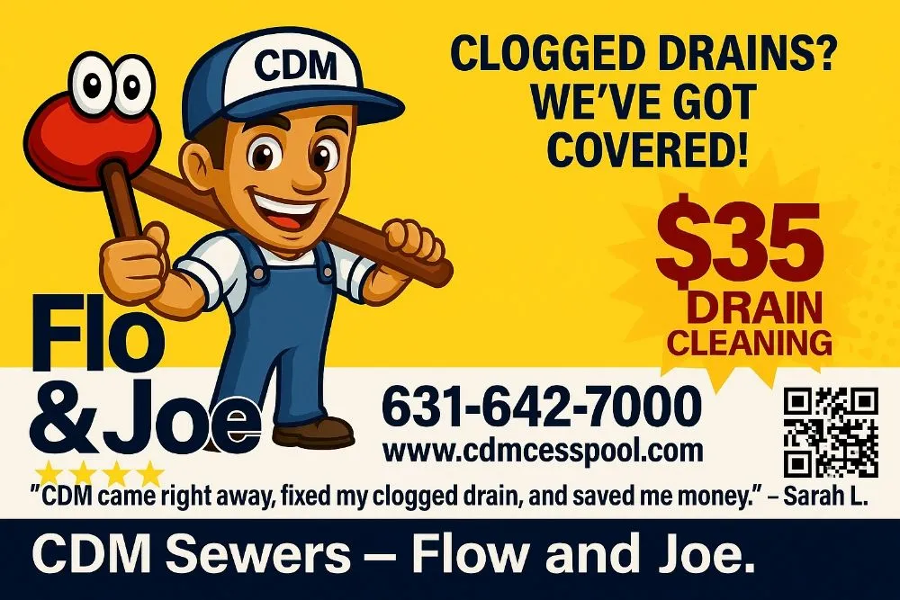 Slide of CDM Cesspool Services