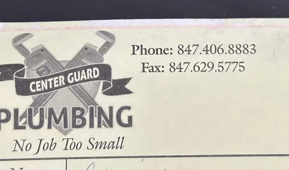 Slide of Center Guard Plumbing