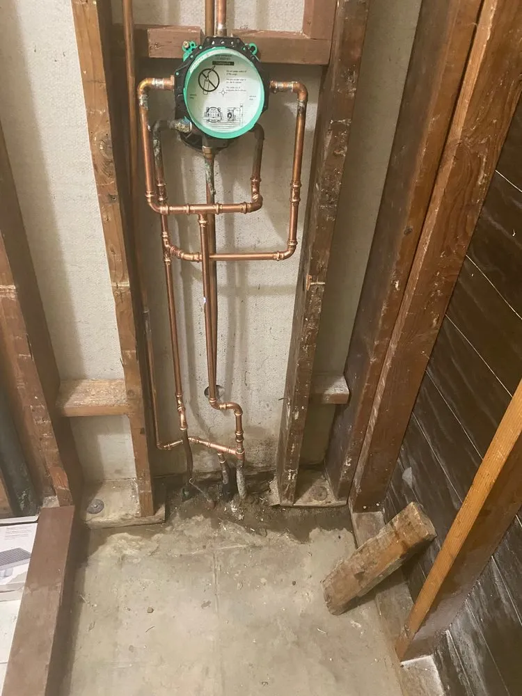 Slide of Centerset Plumbing
