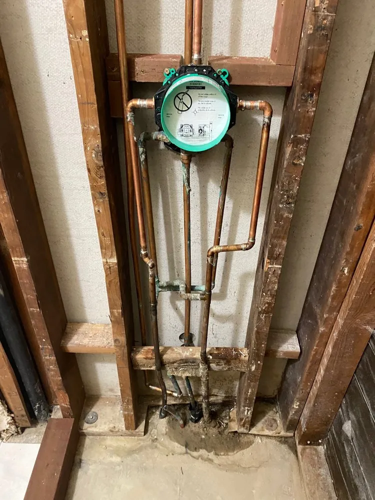 Slide of Centerset Plumbing