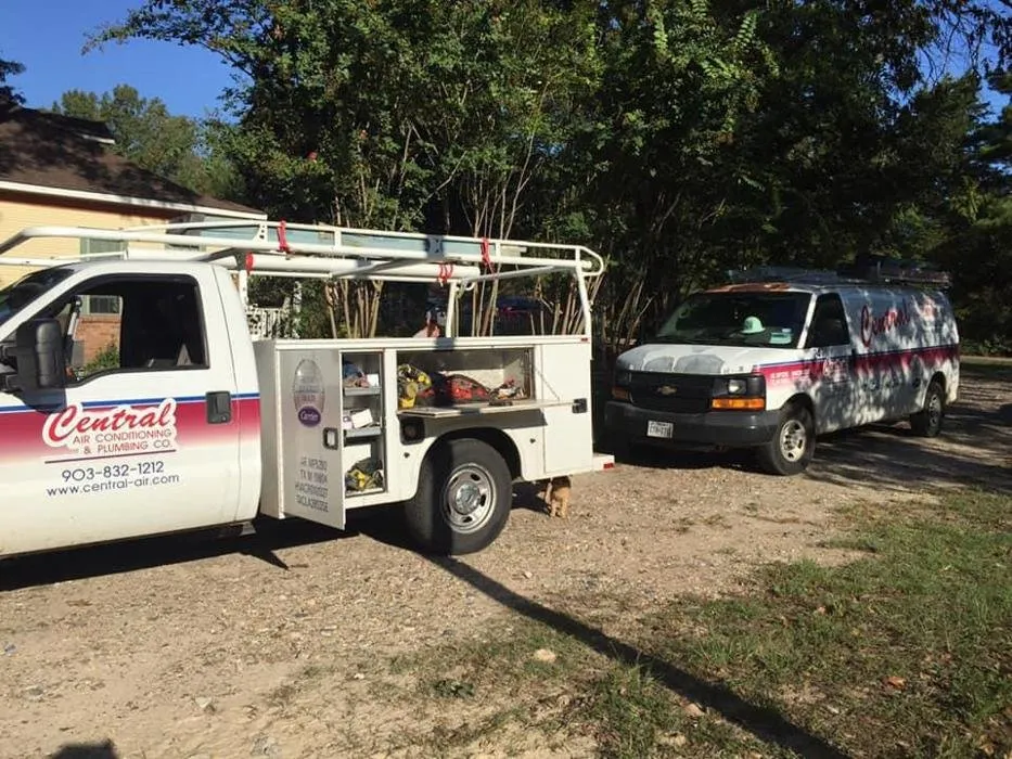 Slide of Central Air Conditioning & Plumbing