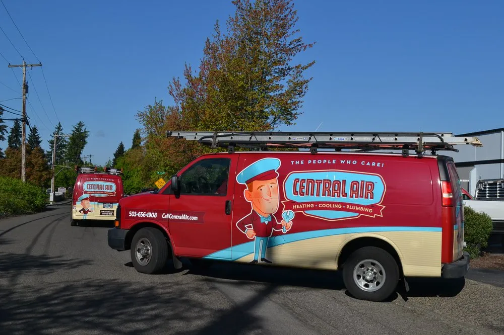 Slide of Central Air Heating, Cooling & Plumbing