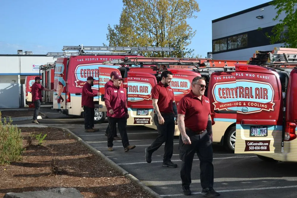 Slide of Central Air Heating, Cooling & Plumbing