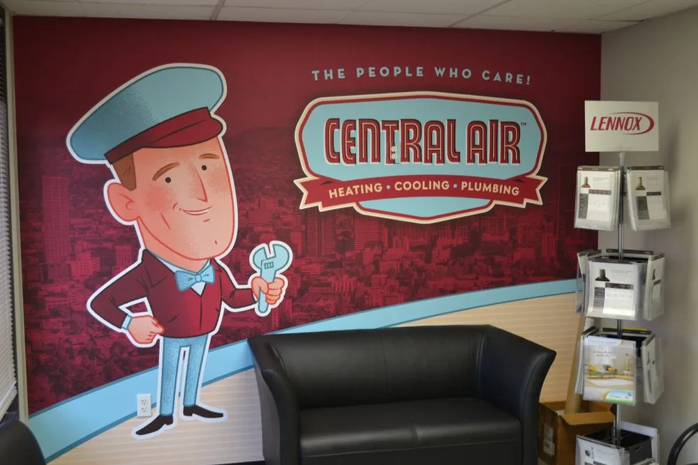 Slide of Central Air Heating, Cooling & Plumbing