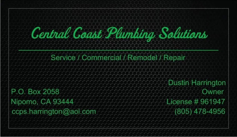 Slide of Central Coast Plumbing Solutions
