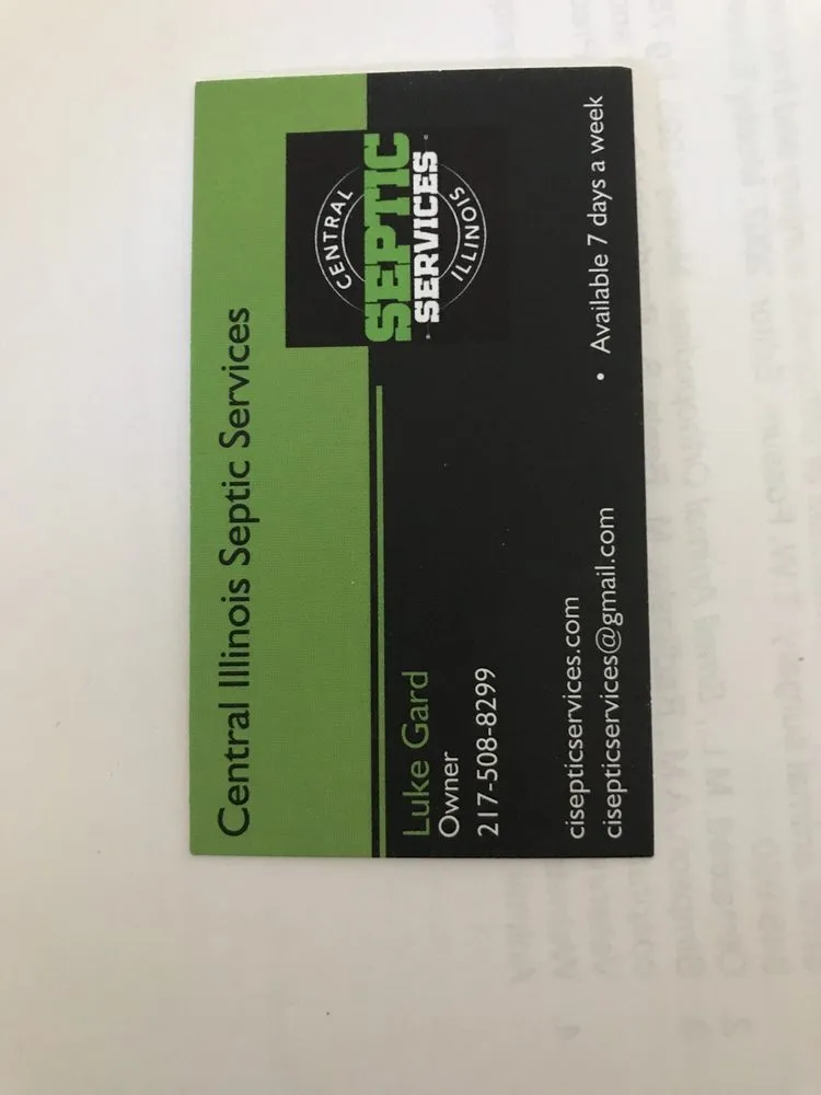 Slide of Central Illinois Septic Services