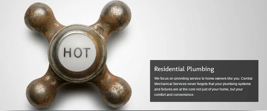 Slide of Central Mechanical Services