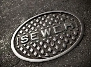 Slide of Central Sewer Service