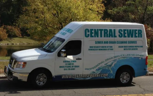 Slide of Central Sewer Service