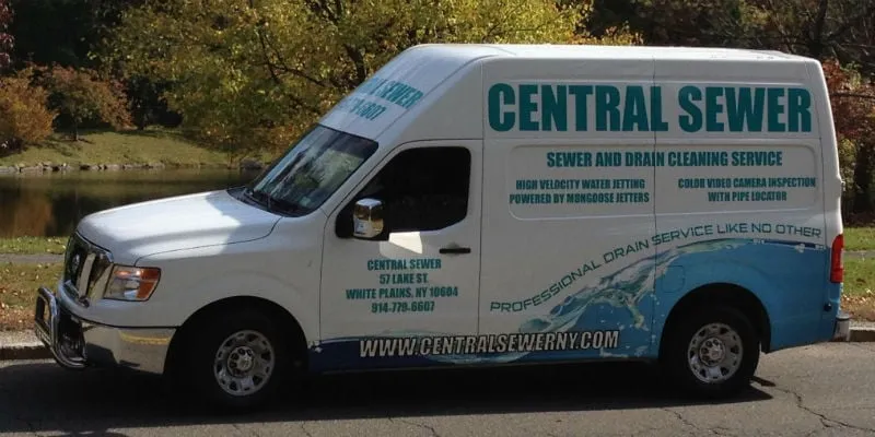 Slide of Central Sewer Service