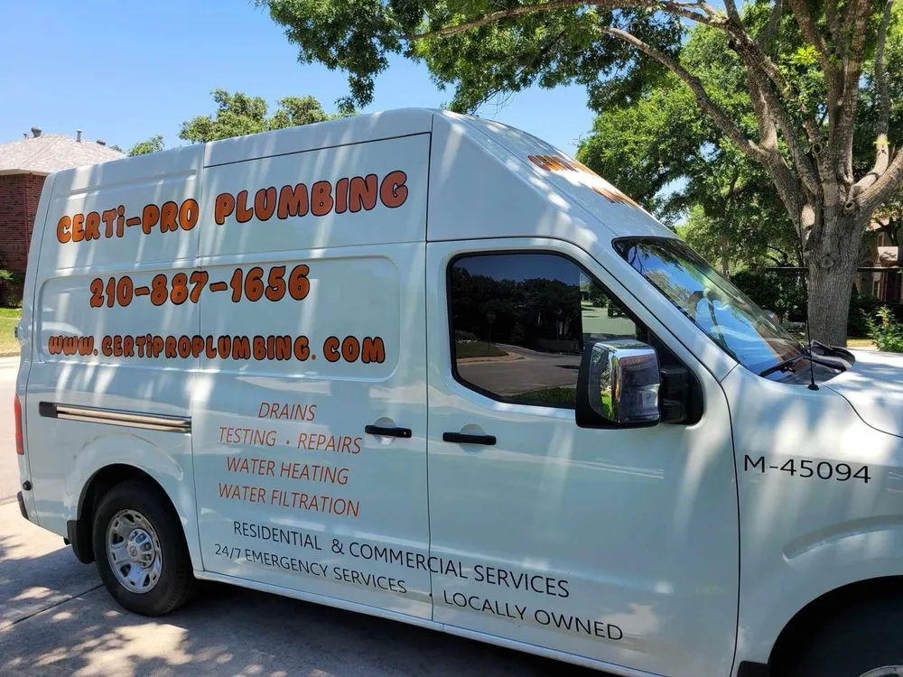 Slide of CERTi Pro Plumbing