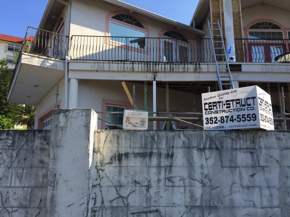 Slide of Certi-Struct Construction